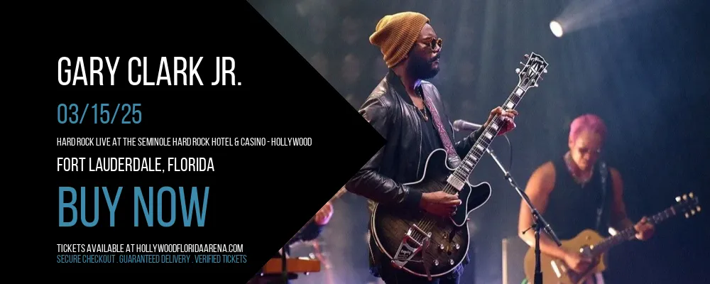 Gary Clark Jr. at Hard Rock Live At The Seminole Hard Rock Hotel & Casino - Hollywood